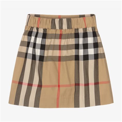 burberry classic girls skirt|burberry check skirt for girls.